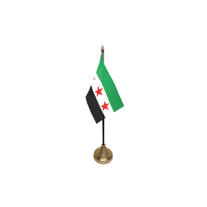 Syria Rebel Small Table Flag