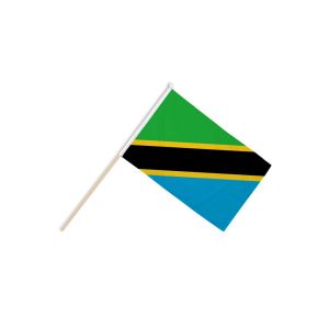 Tanzania Hand Flags