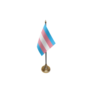 Transgender (New) Small Table Flag