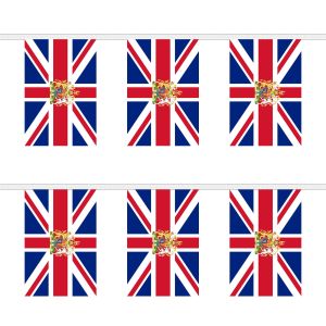 Union Jack Crest Rectangular Bunting