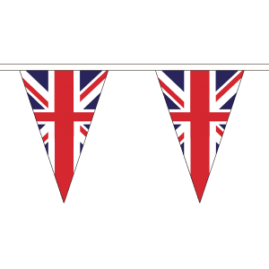 Union Jack Triangle Bunting
