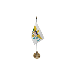 US Virgin Islands Small Table Flag