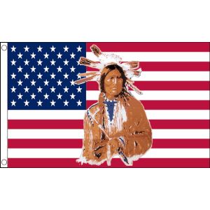 USA Indian Flag