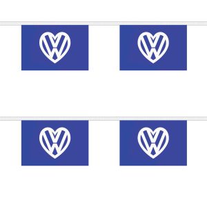 VW Love Horizontal Rectangular Bunting