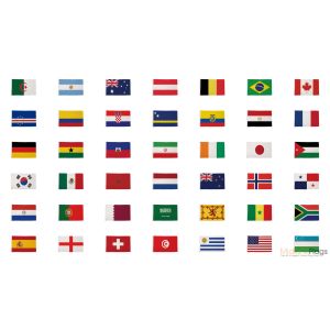 World Cup 2026 Flag Pack (All 48 Teams)