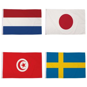 World Cup 2026 Group F Flag Pack