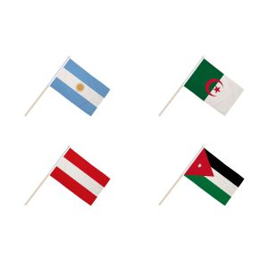 World Cup 2026 Group J Hand Flags