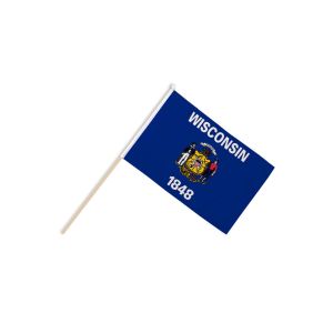 Wisconsin Hand Flags