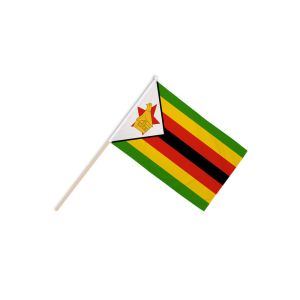 Zimbabwe Hand Flags