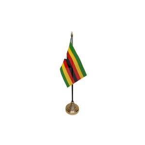 Zimbabwe Small Table Flag