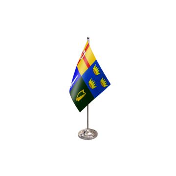 Four Provinces Large Wooden Table Flag – 18x12in (45 x 30 cm)