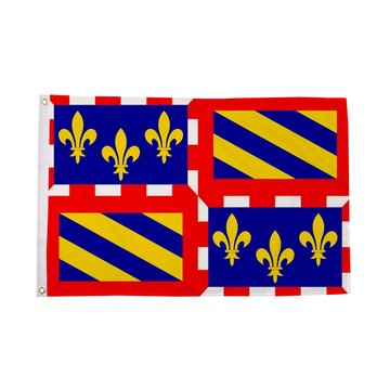 Burgundy Cross Flag
