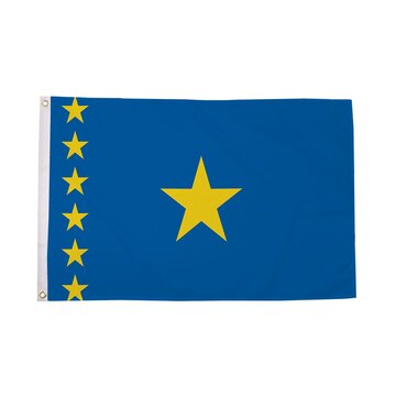 Congo Kinshasa Flag