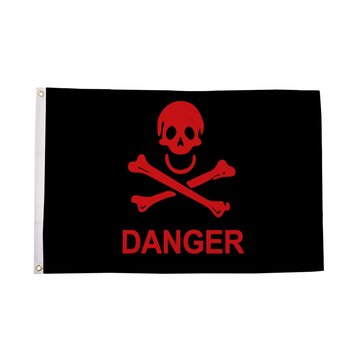 Danger (Black/Red) Flag