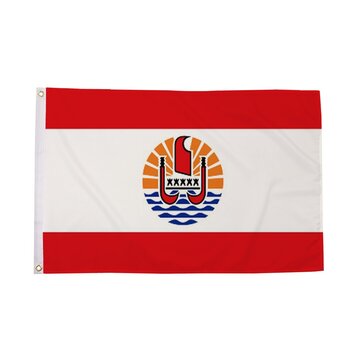 French Polynesia Flag