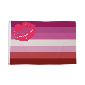 Lipstick Lesbian Flag