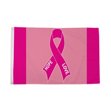 Pink Ribbon Flag
