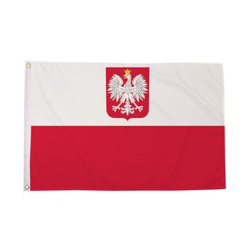 Poland Crest Flag