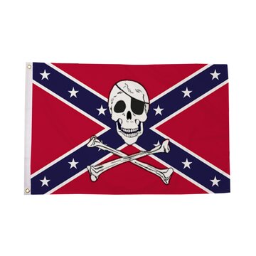 Rebel Pirate Flag