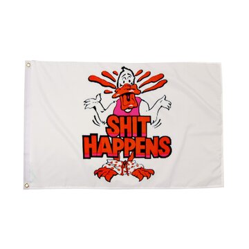 Shit Happens Flag