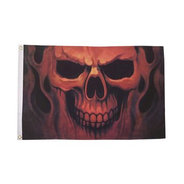 Skull Ghost Flag