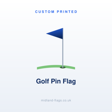 Custom Golf Pin Flag (14x20 inch)