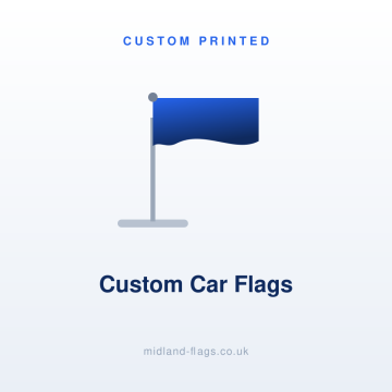 Custom Car Flags (Pair)