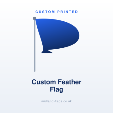 Custom Printed Feather Flag