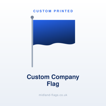 Custom Printed Company / Logo Flag