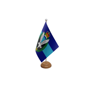 Army Air Corps Large Wooden Table Flag – 18x12in (45 x 30 cm)