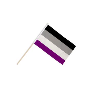 Asexual Hand Flags
