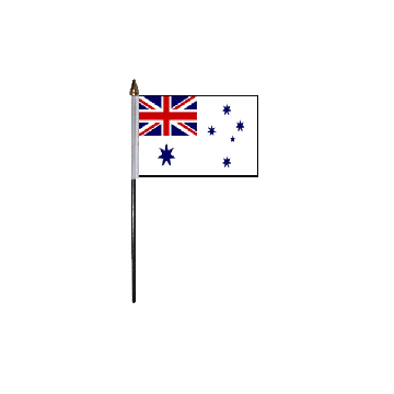 Australia Navy Ensign Table Flag – 6x4in (15 x 10 cm)