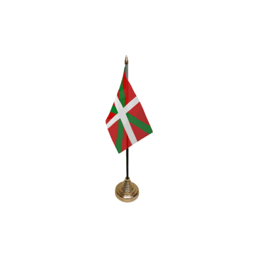 Basque Table Flag – 6x4in (15 x 10 cm)
