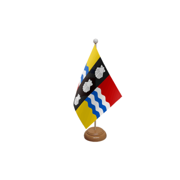 Bedfordshire New Wooden Table Flags – 9x6in (22.5 x 15 cm)