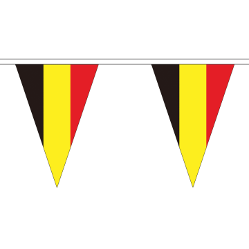 Belgium Small Triangle Bunting (5m Length)