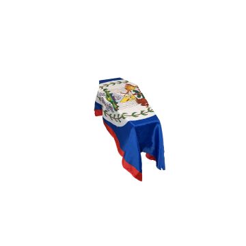 Belize Coffin Drape Flag