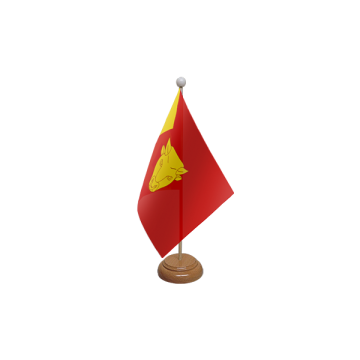 Birmingham Table Flag – 9x6in (22.5 x 15 cm)