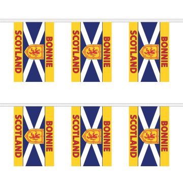 Bonnie Scotland Horizontal Bunting