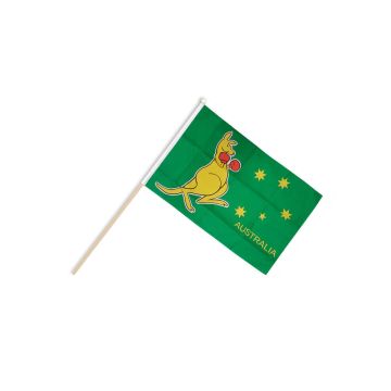 Boxing Kangaroo Hand Flags