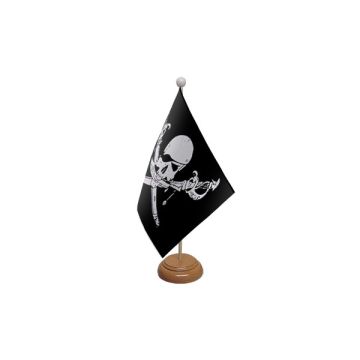 Brethren of the Coast Hand Flag Large Wooden Table Flag – 18x12in (45 x 30 cm)