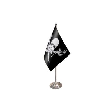 Brethren of the Coast Satin Table Flag – 9x6in (22.5 x 15 cm)