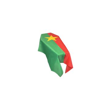Burkina Faso Coffin Drape Flag