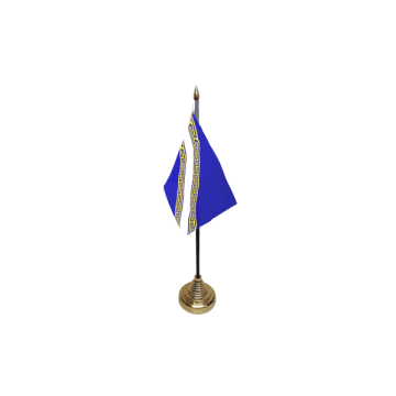 Champagne-Ardenne Small Table Flag – 6x4in (15 x 10 cm)