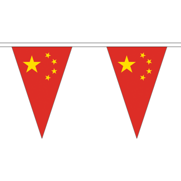 China Small Triangle Bunting (5m Length)