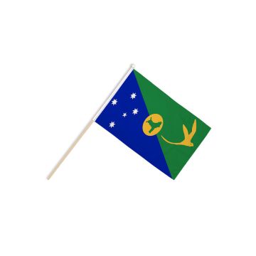 Christmas Island Hand Flags
