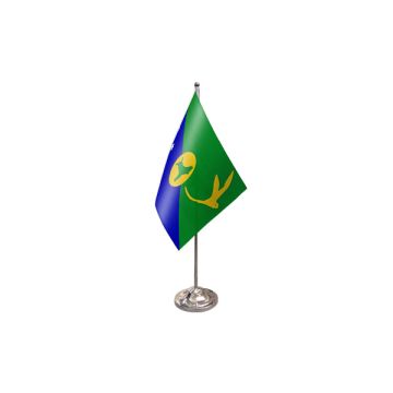 Christmas Island Satin Table Flag – 9x6in (22.5 x 15 cm)