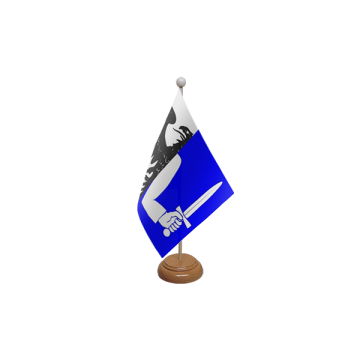Connacht (Connaught) Wooden Table Flag – 9x6in (22.5 x 15 cm)