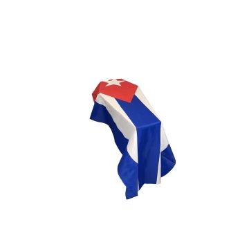 Cuba Coffin Drape Flag