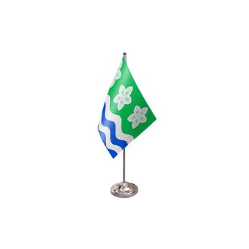 Cumberland Satin Table Flag – 9x6in (22.5 x 15 cm)
