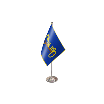 Cumann na mBan Satin Table Flag – 9x6in (22.5 x 15 cm)
